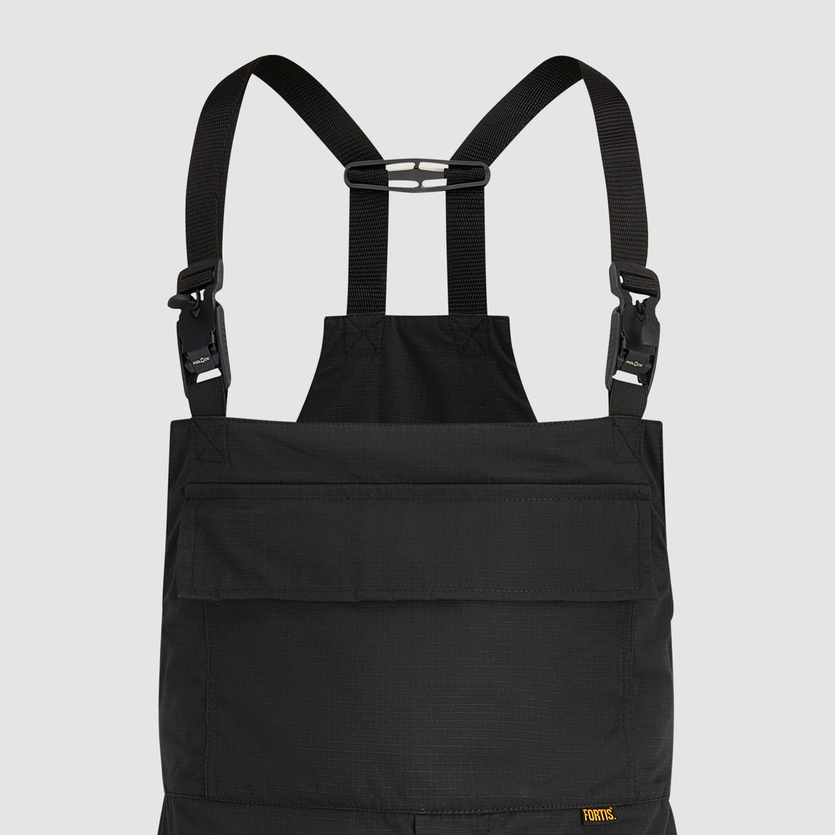 Mens Bib and Brace Black
