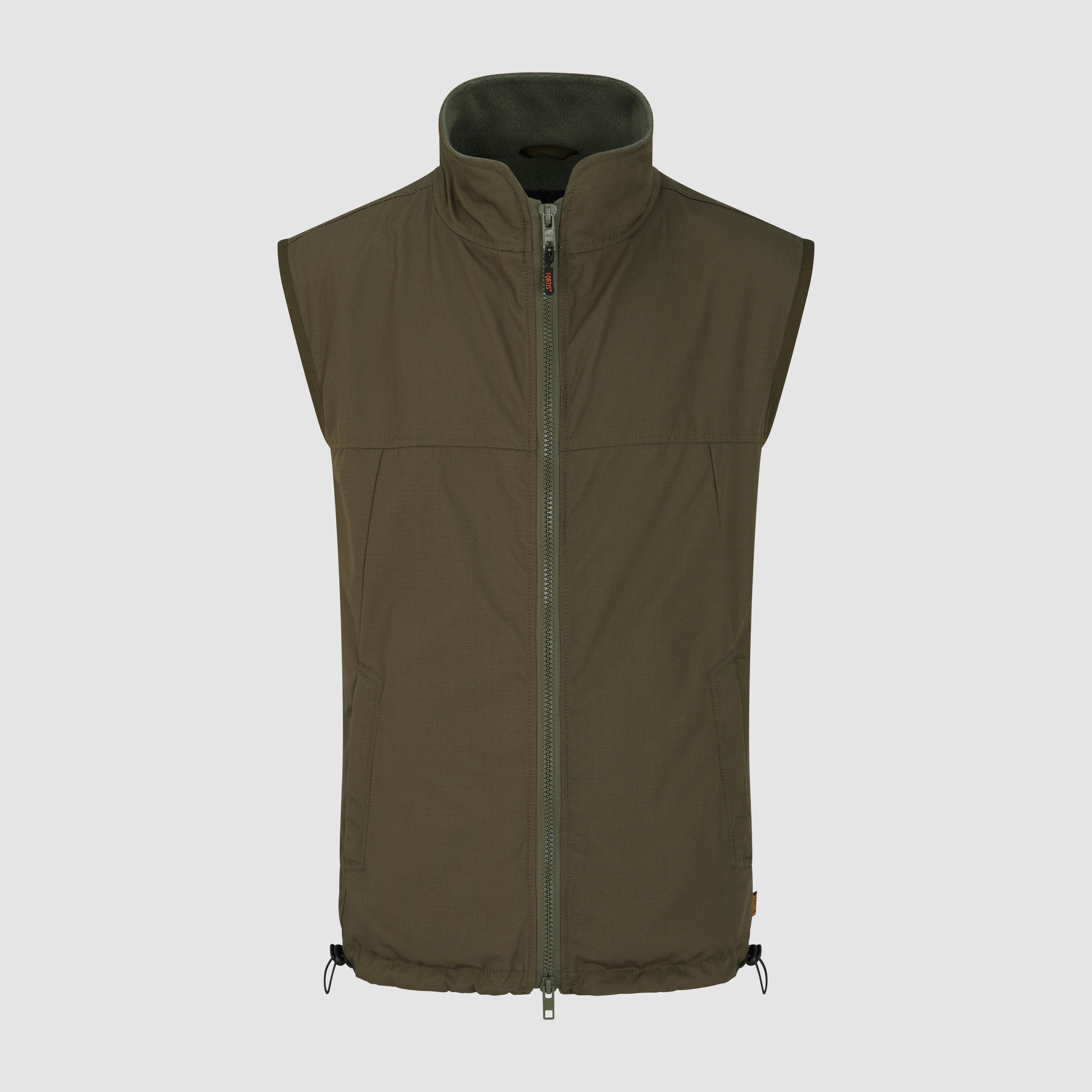 Mens Explorer Gilet Olive Green