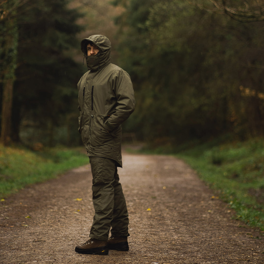 Mens Field Jacket Olive Green