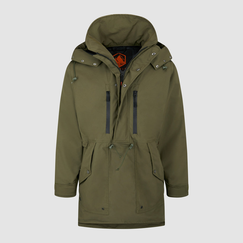 Mens Field Smock Olive Green
