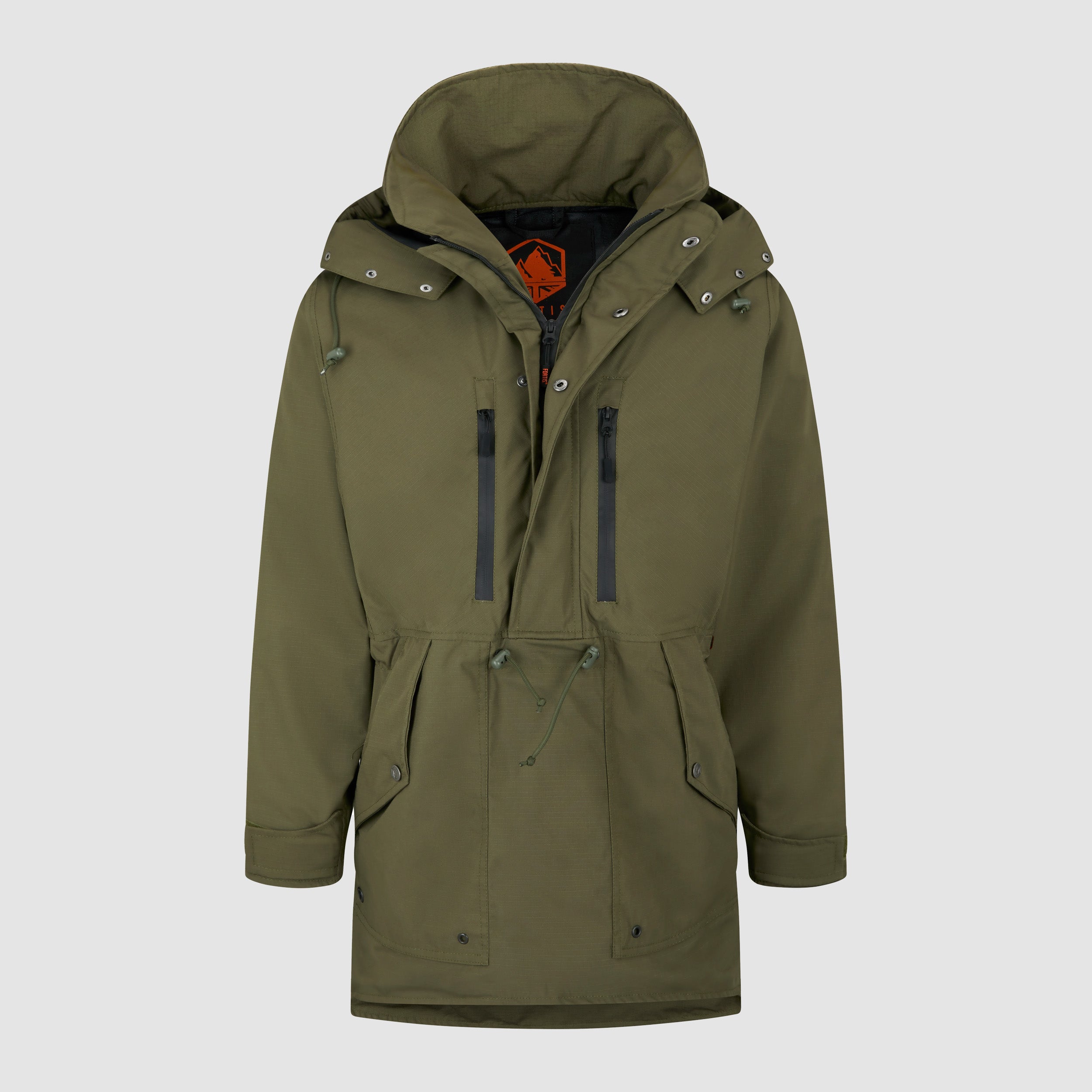 Mens Field Smock Olive Green