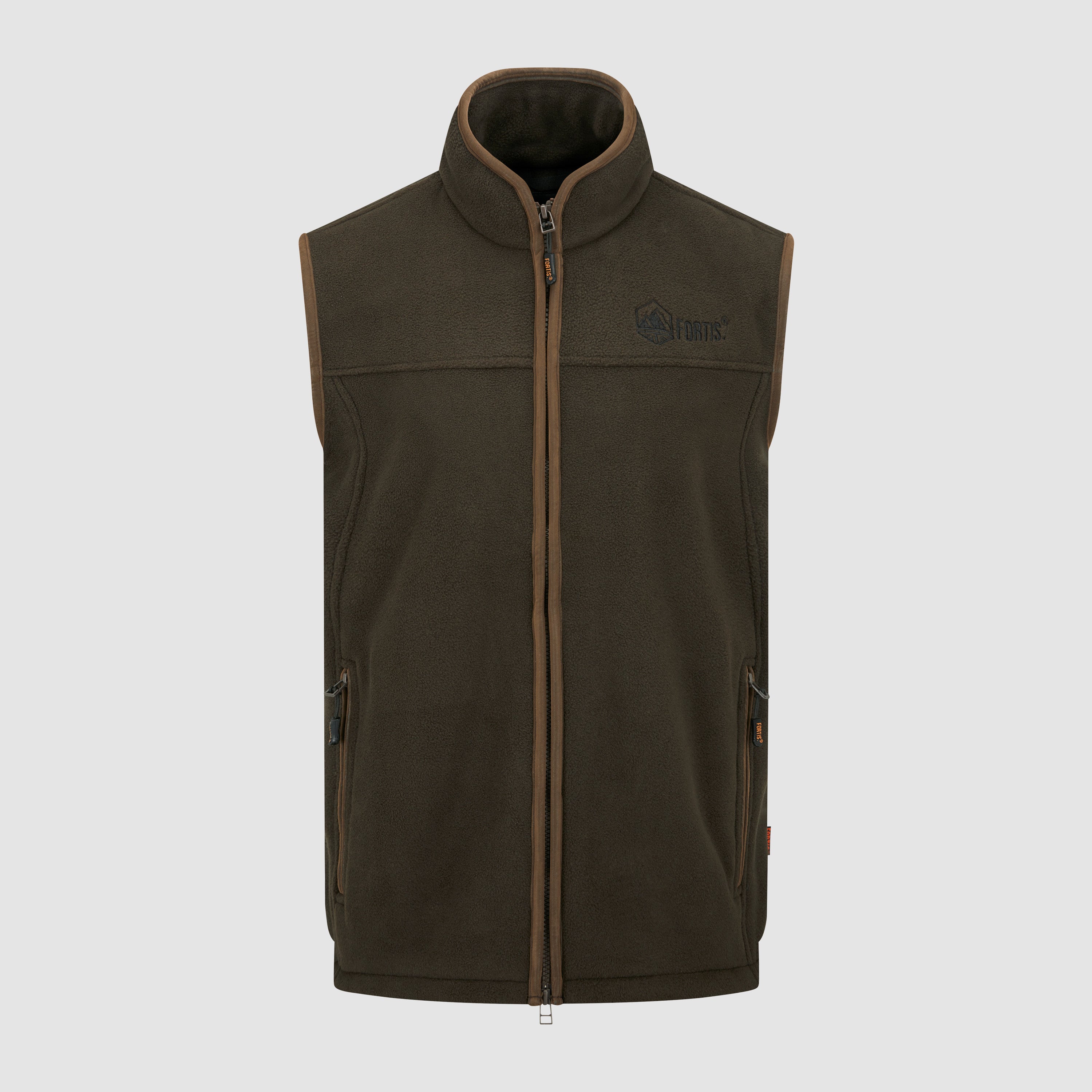 Mens Green Vellus Fleece Gilet