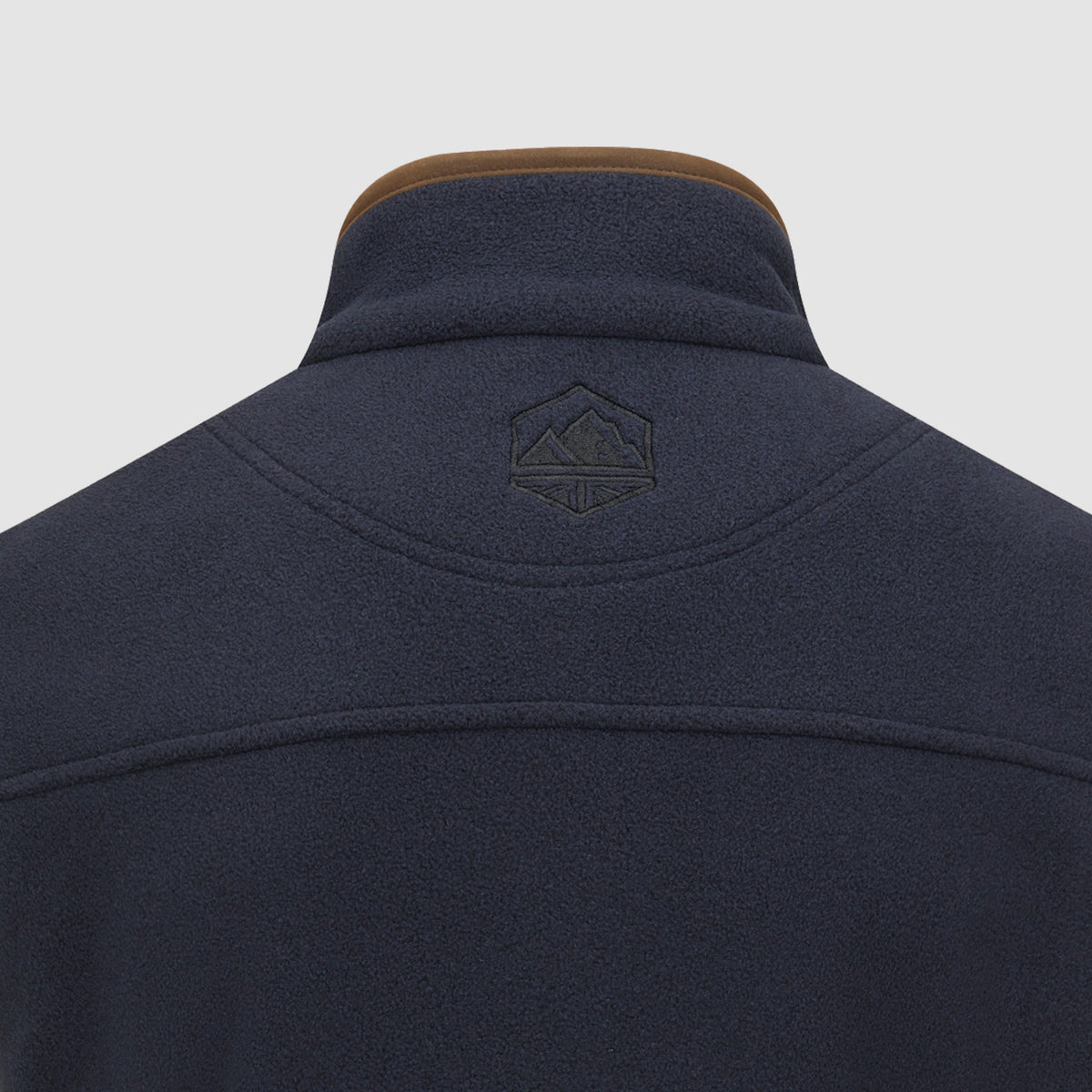Mens Navy Vellus Fleece Gilet