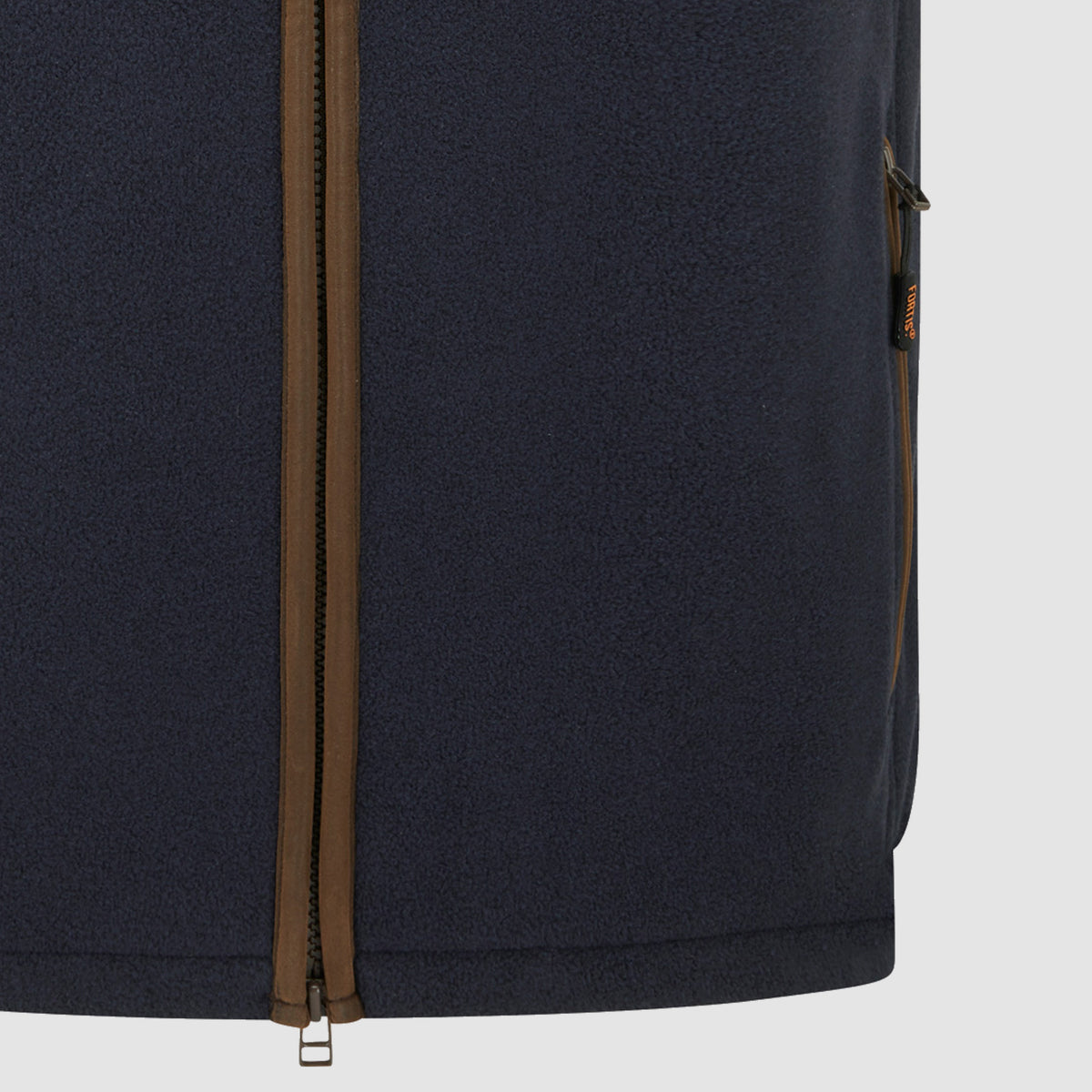 Mens Navy Vellus Fleece Gilet