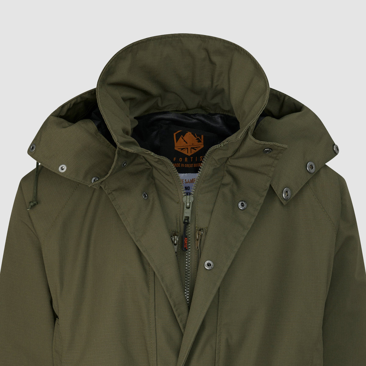 Fortis Mens Forester Coat Olive Green