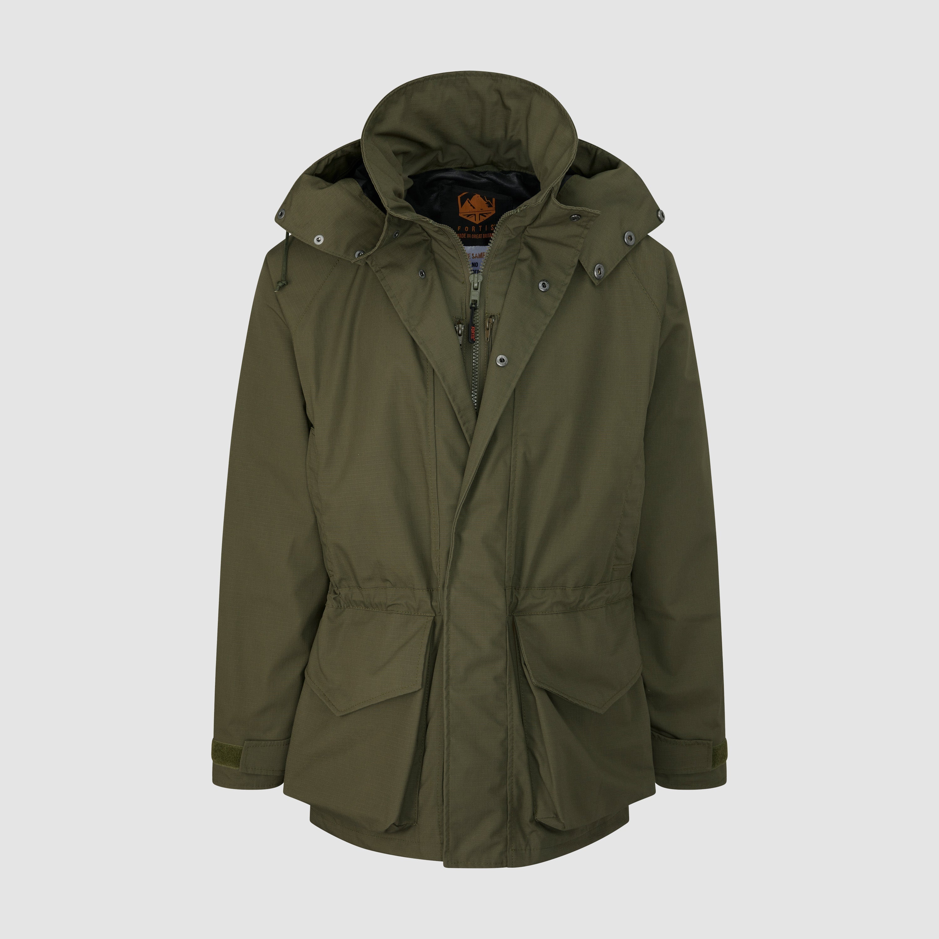 Fortis Mens Forester Coat Olive Green