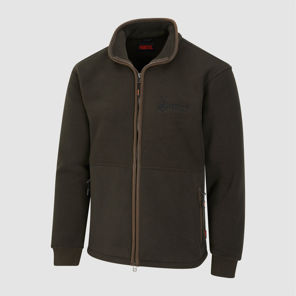 Mens Green Opus Fleece Jacket
