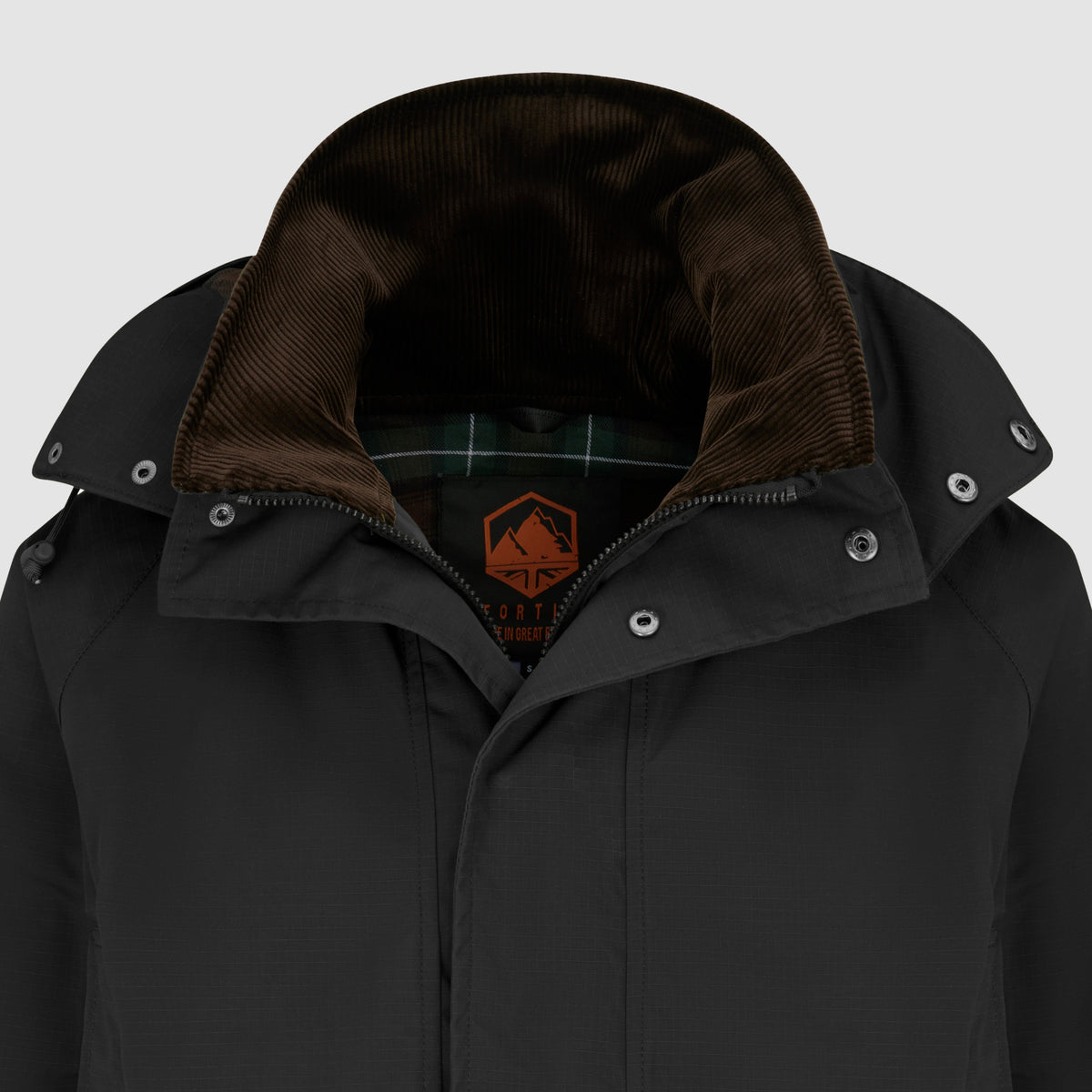 Mens Highland Coat Black
