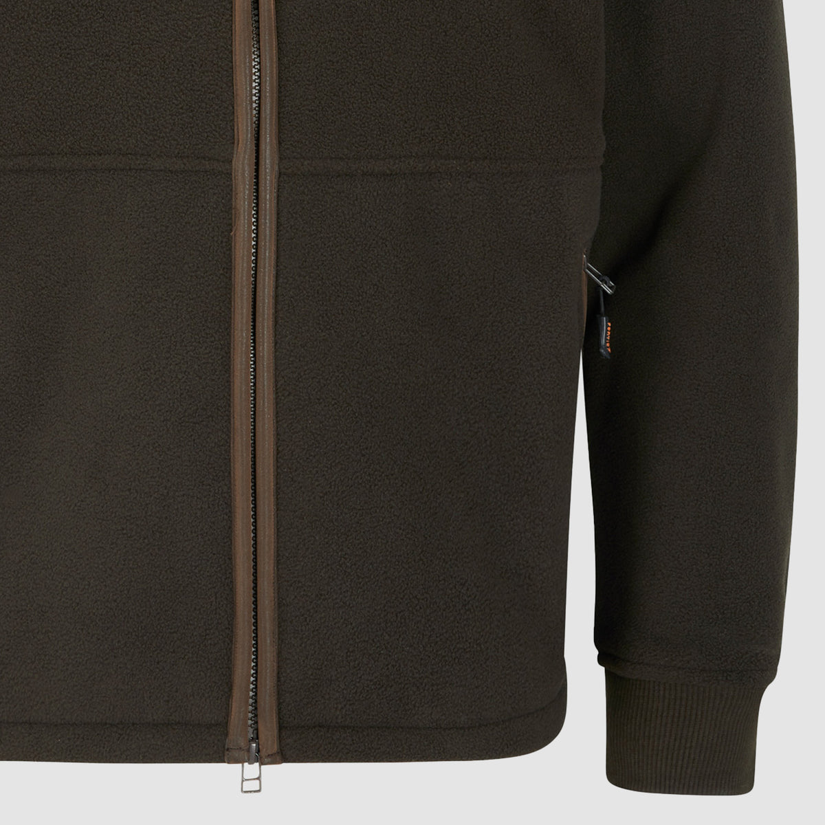 Mens Green Opus Fleece Jacket