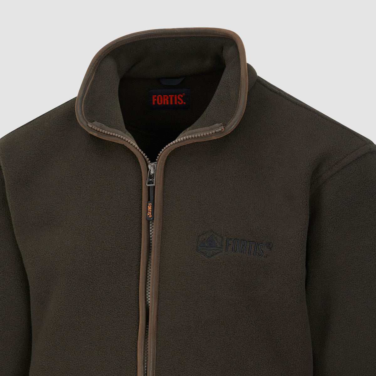 Mens Green Opus Fleece Jacket
