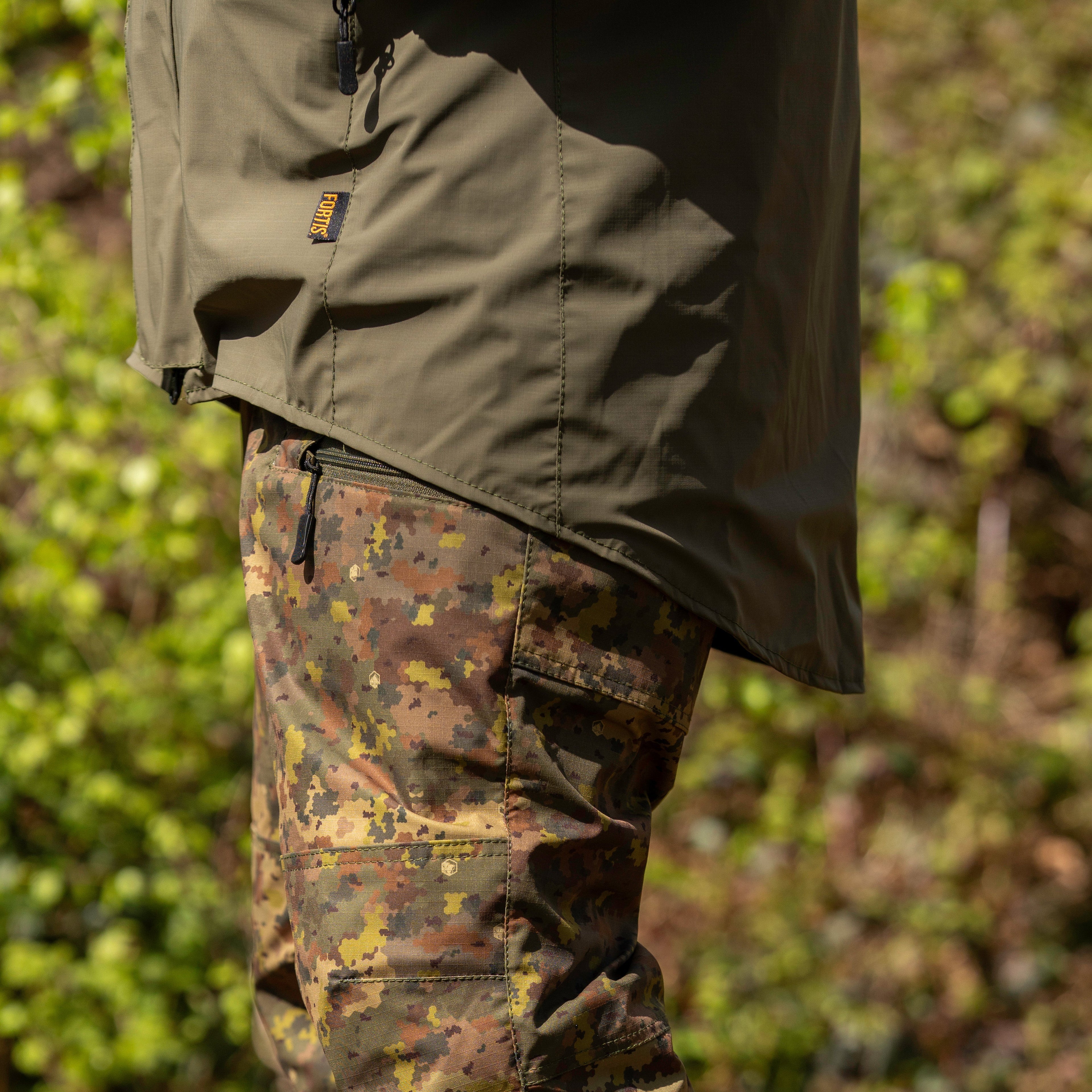 Mens Rainshield Jacket Olive Green