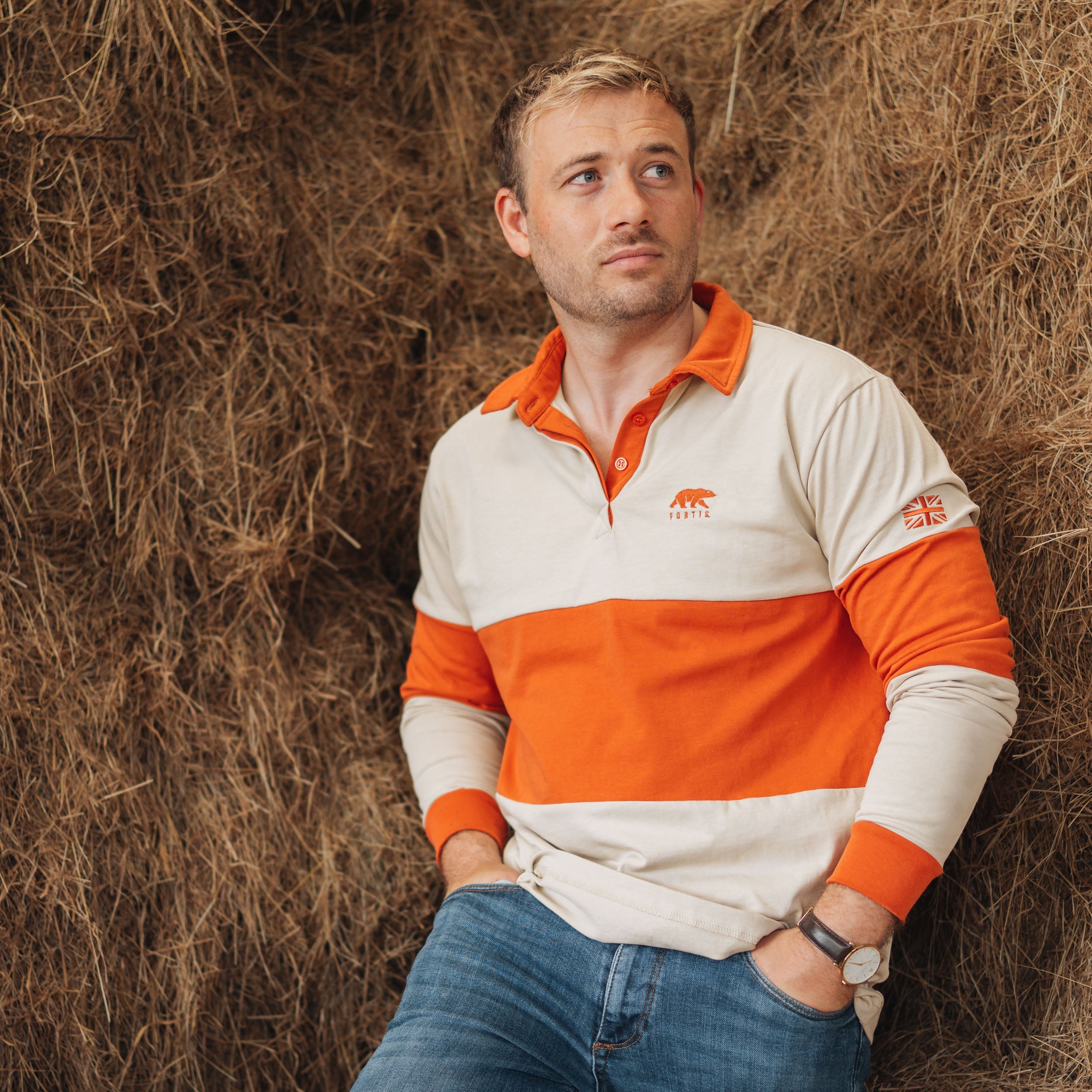 Ursus Rugby Shirt Orange
