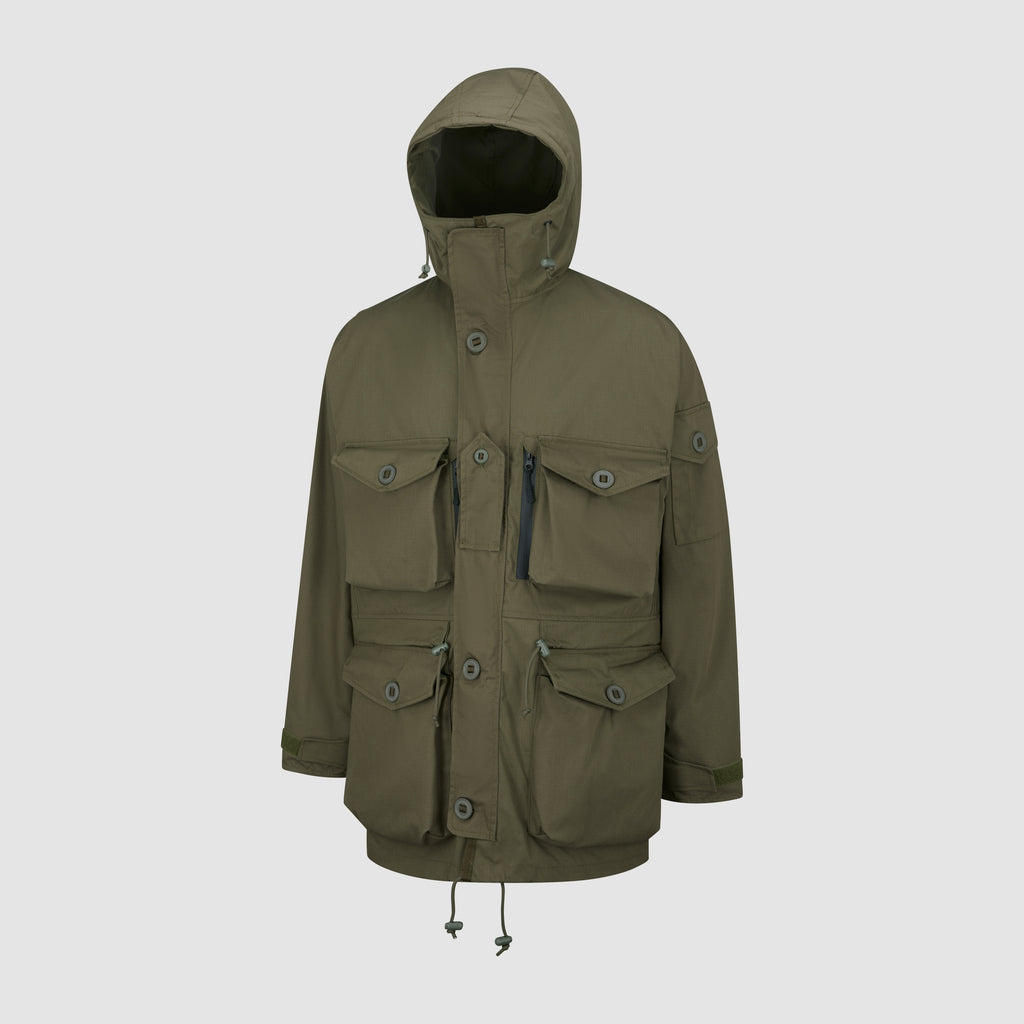 Mens Waterproof SAS Smock Olive Green