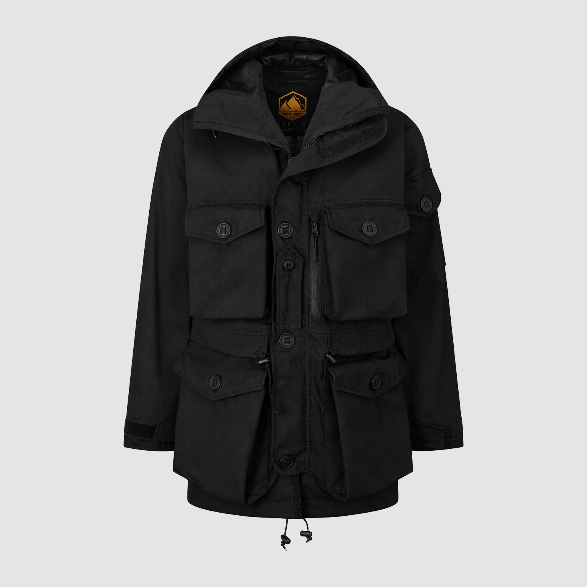 Mens Water Resistant SAS Smock Black