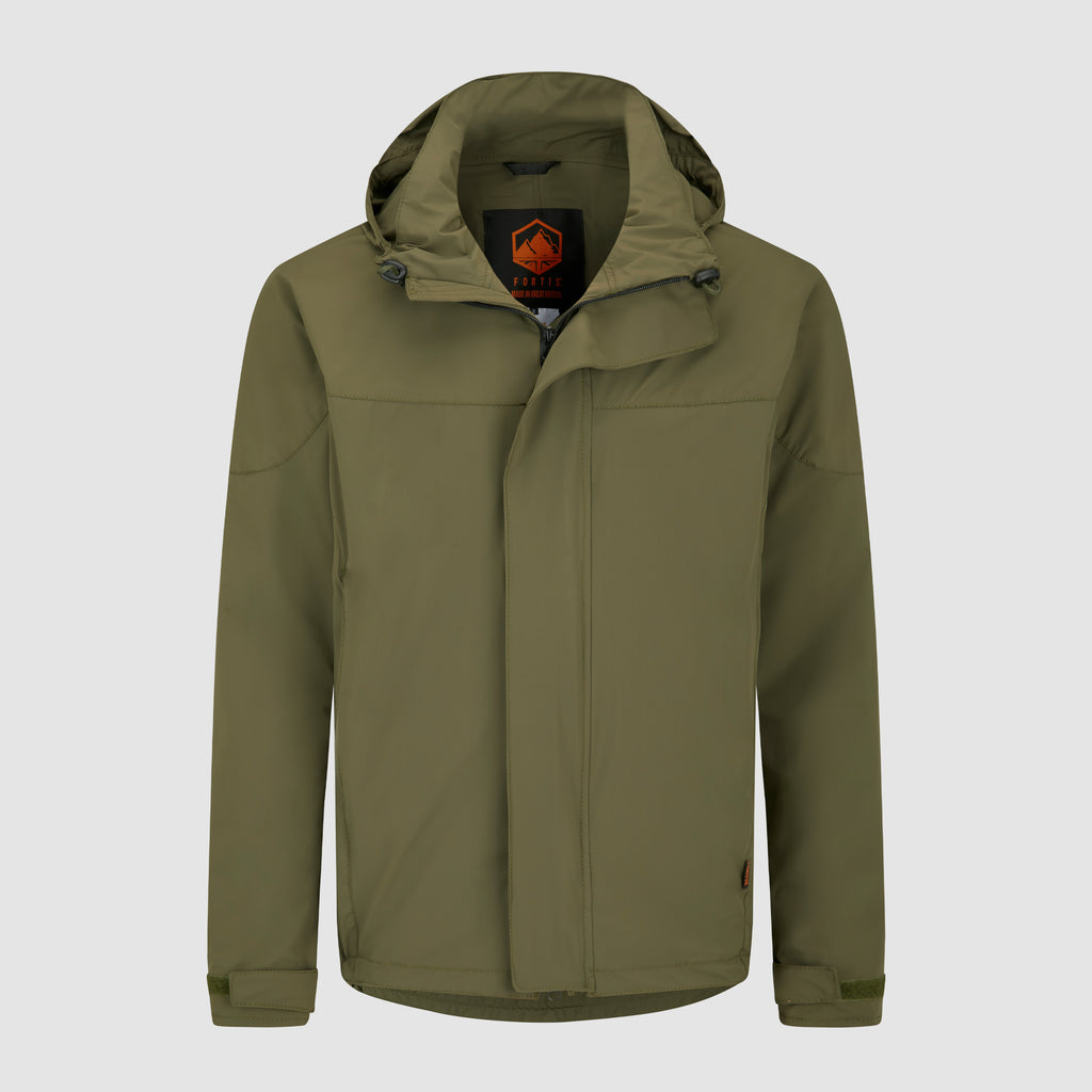 Mens Stowaway Jacket Olive Green