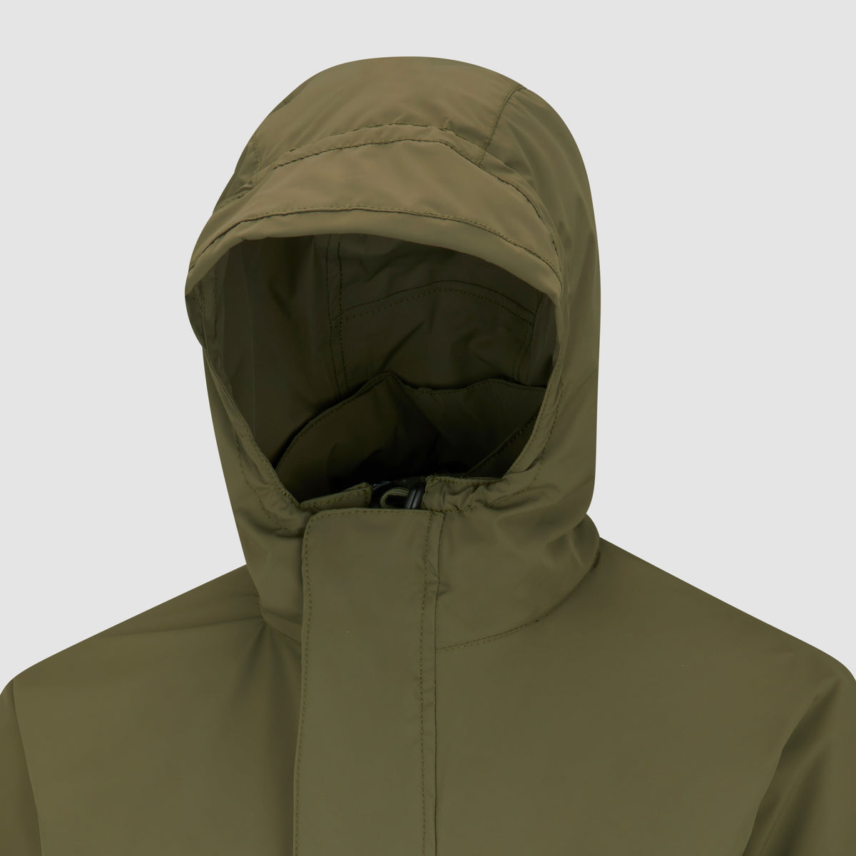 Mens Stowaway Jacket Olive Green