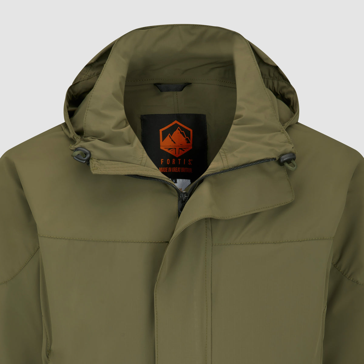 Mens Stowaway Jacket Olive Green
