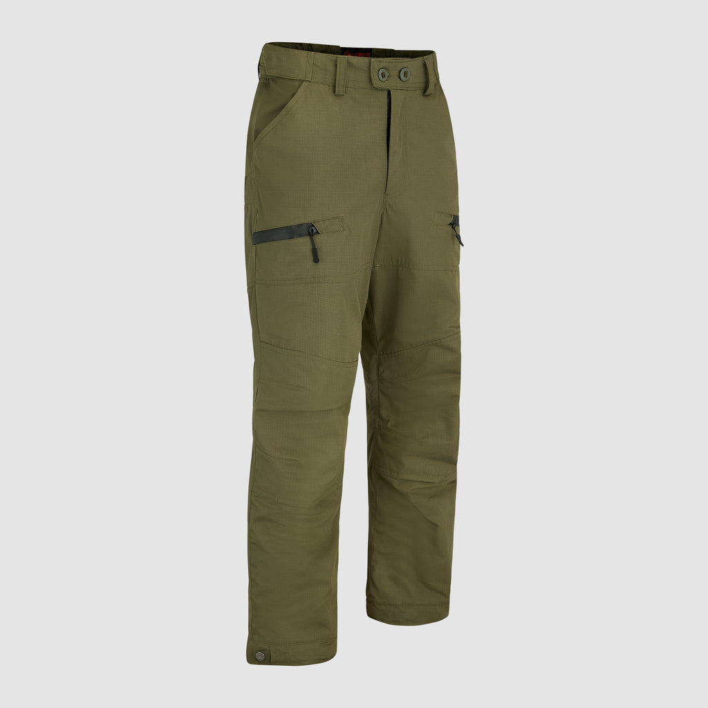 Mens Waterproof Venator Trousers Olive Green