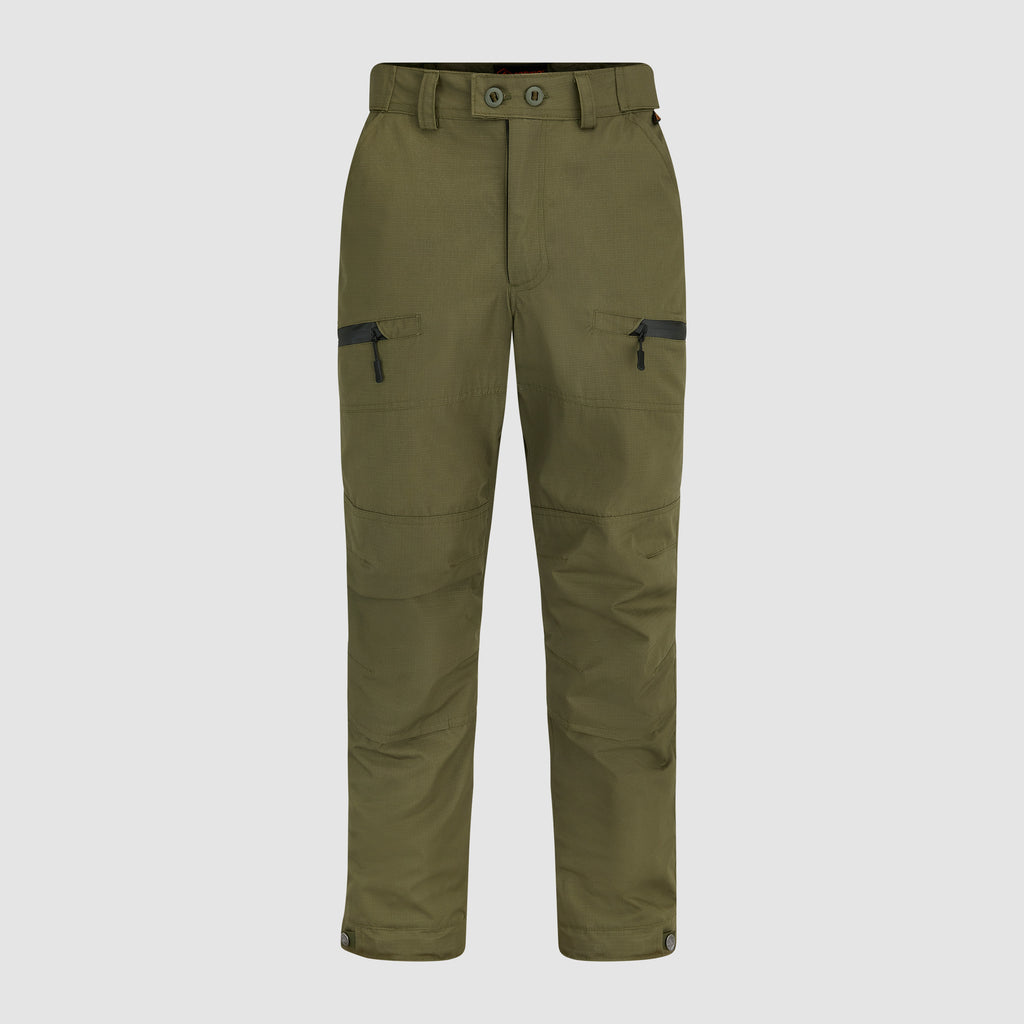 Mens Waterproof Venator Trousers Olive Green
