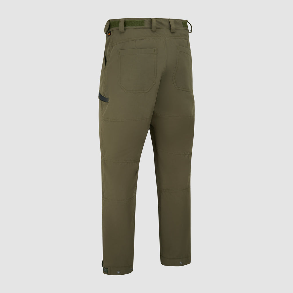 Mens Waterproof Venator Trousers Olive Green