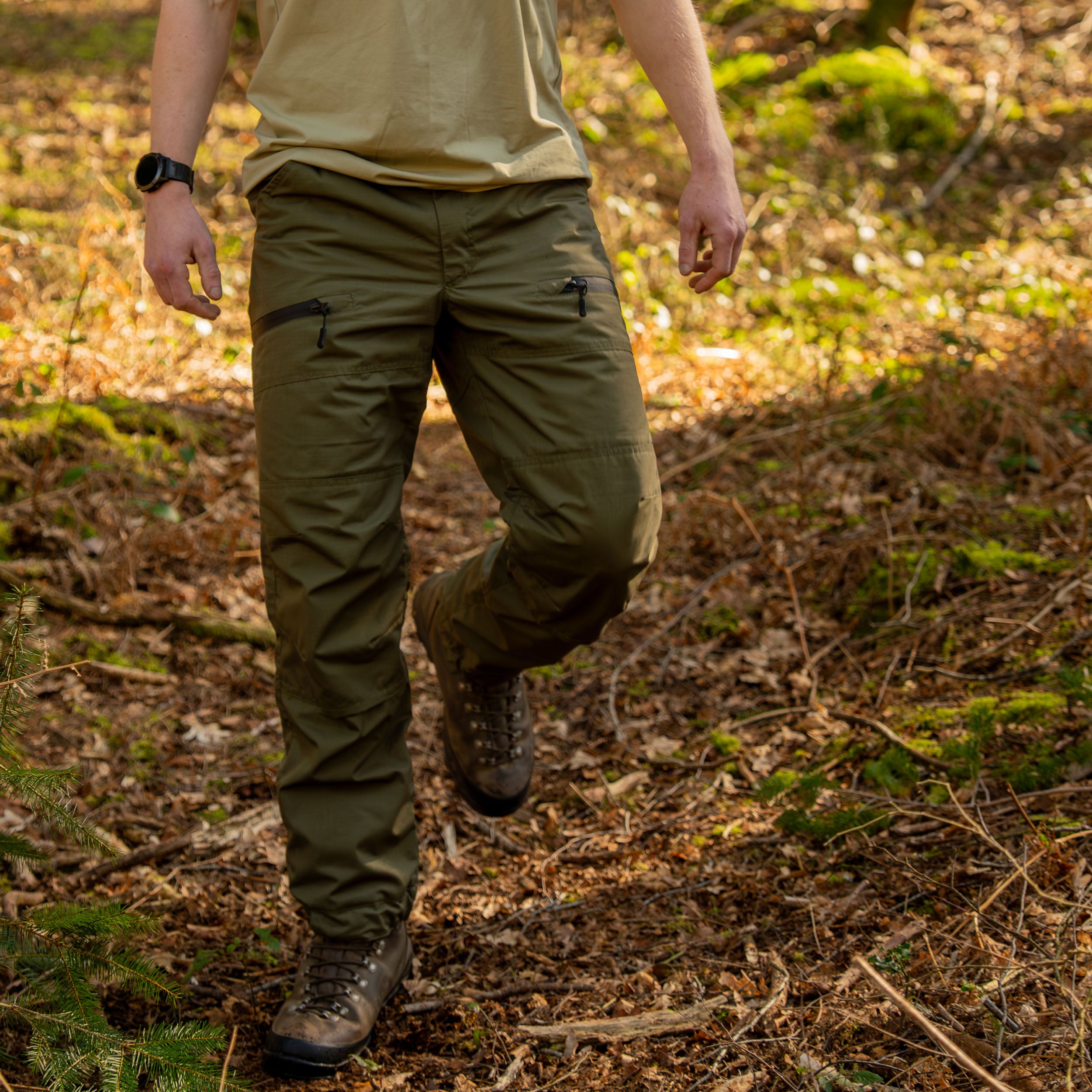 Mens Waterproof Venator Trousers Black