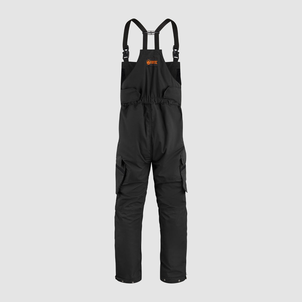 Mens Bib and Brace Black