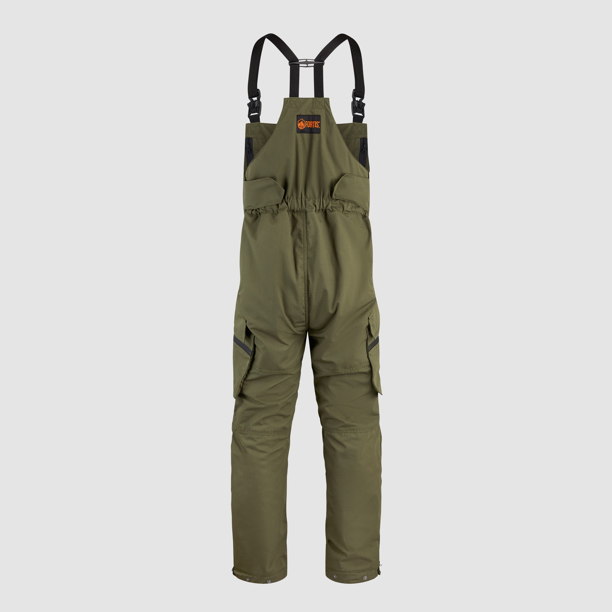 Mens Bib and Brace Olive Green