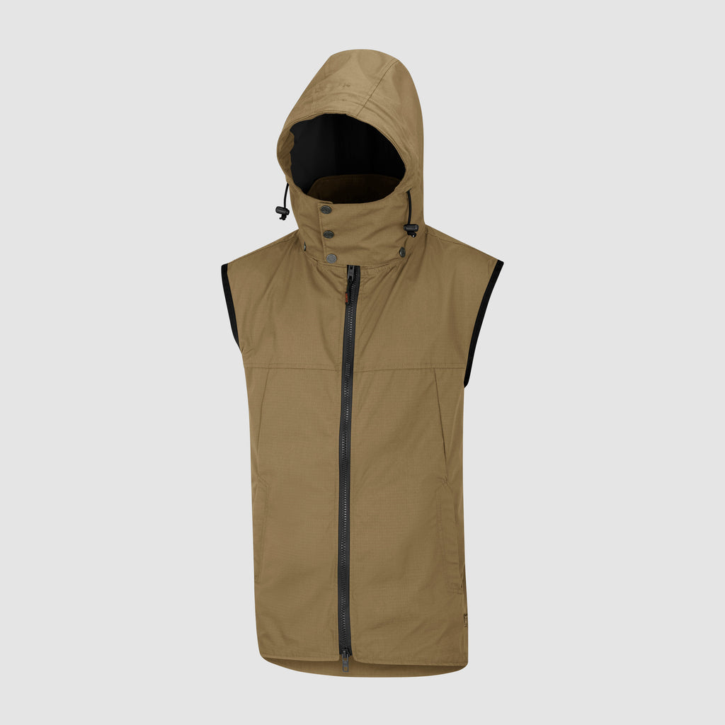 Mens Waterproof Explorer Gilet Coyote