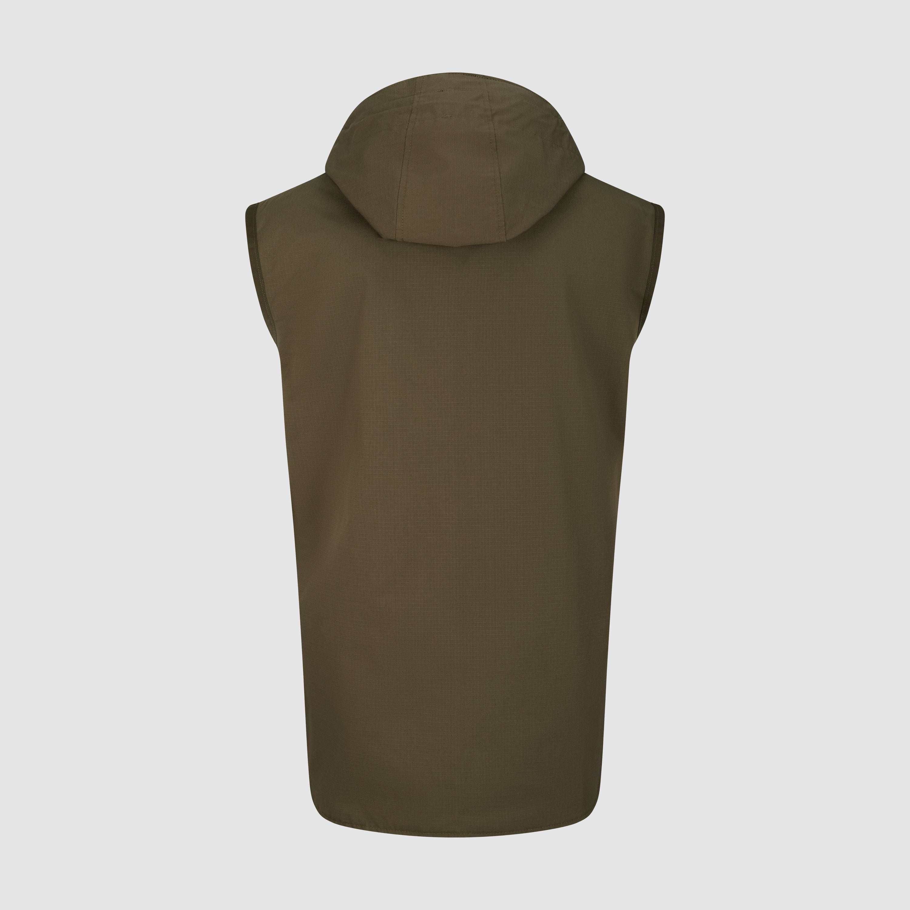 Mens Waterproof Explorer Gilet Olive Green