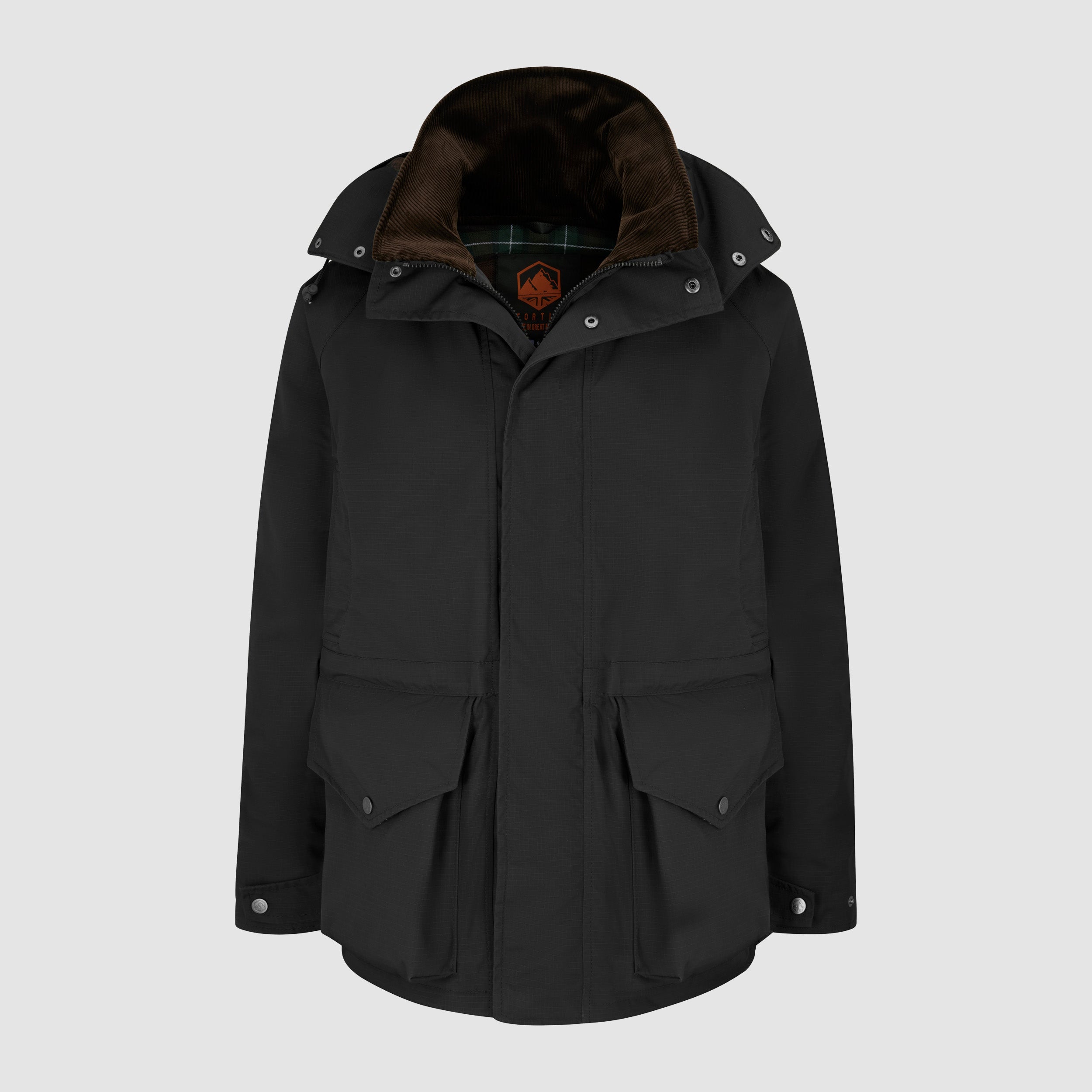 Mens Highland Coat Black