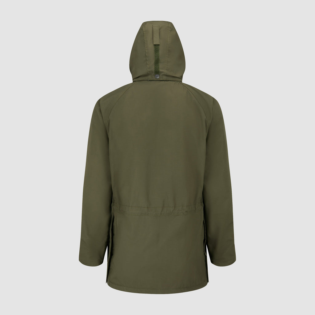 Mens Highland Coat Olive Green