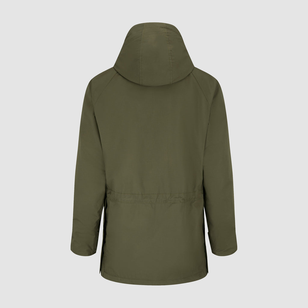 Mens Highland Coat Olive Green