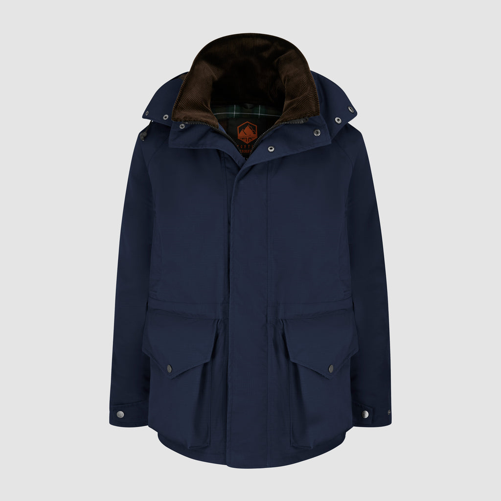 Mens Highland Coat Navy