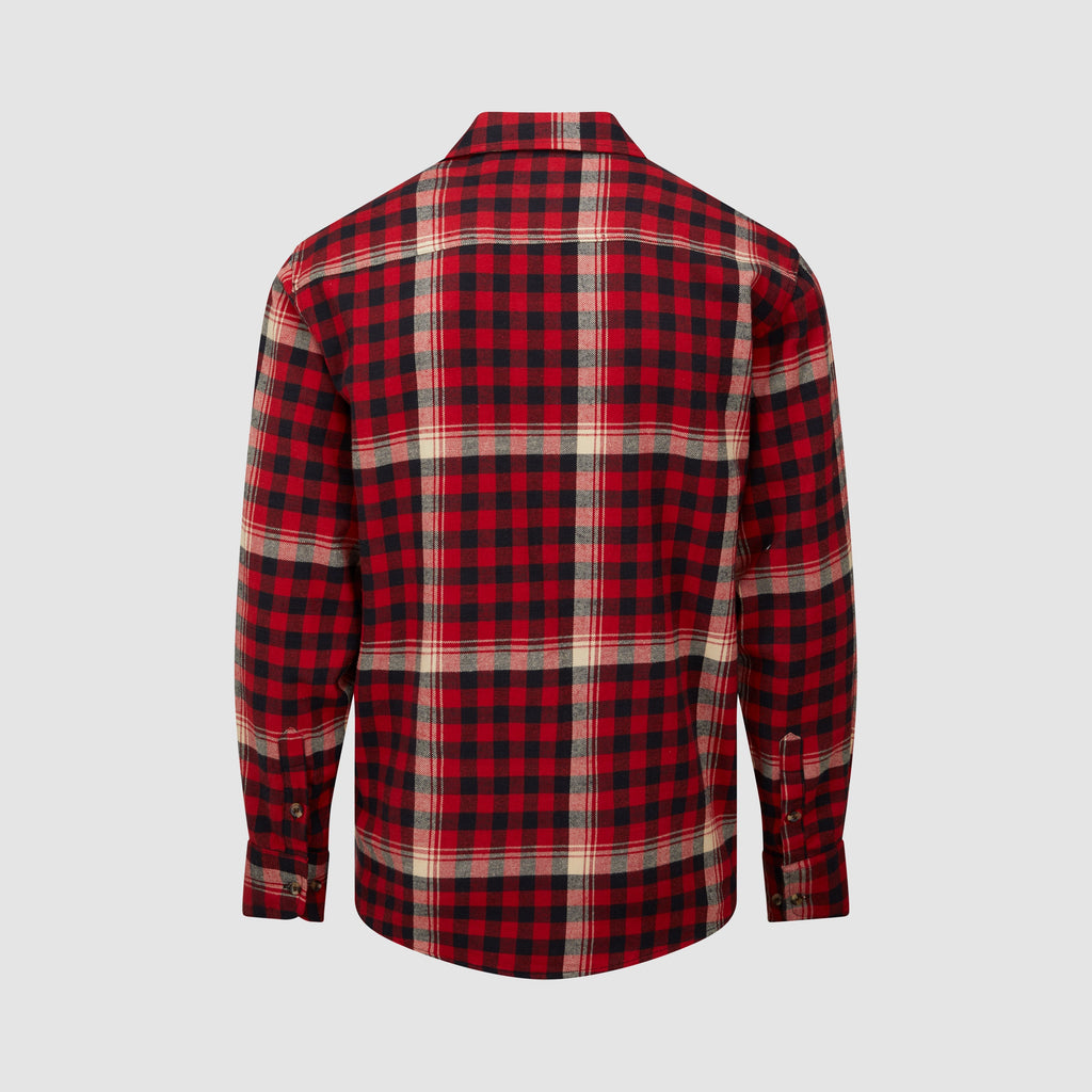 Ligna Checked Flannel Shirt Red
