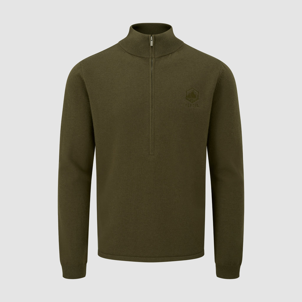 Apex Merino Jumper Olive