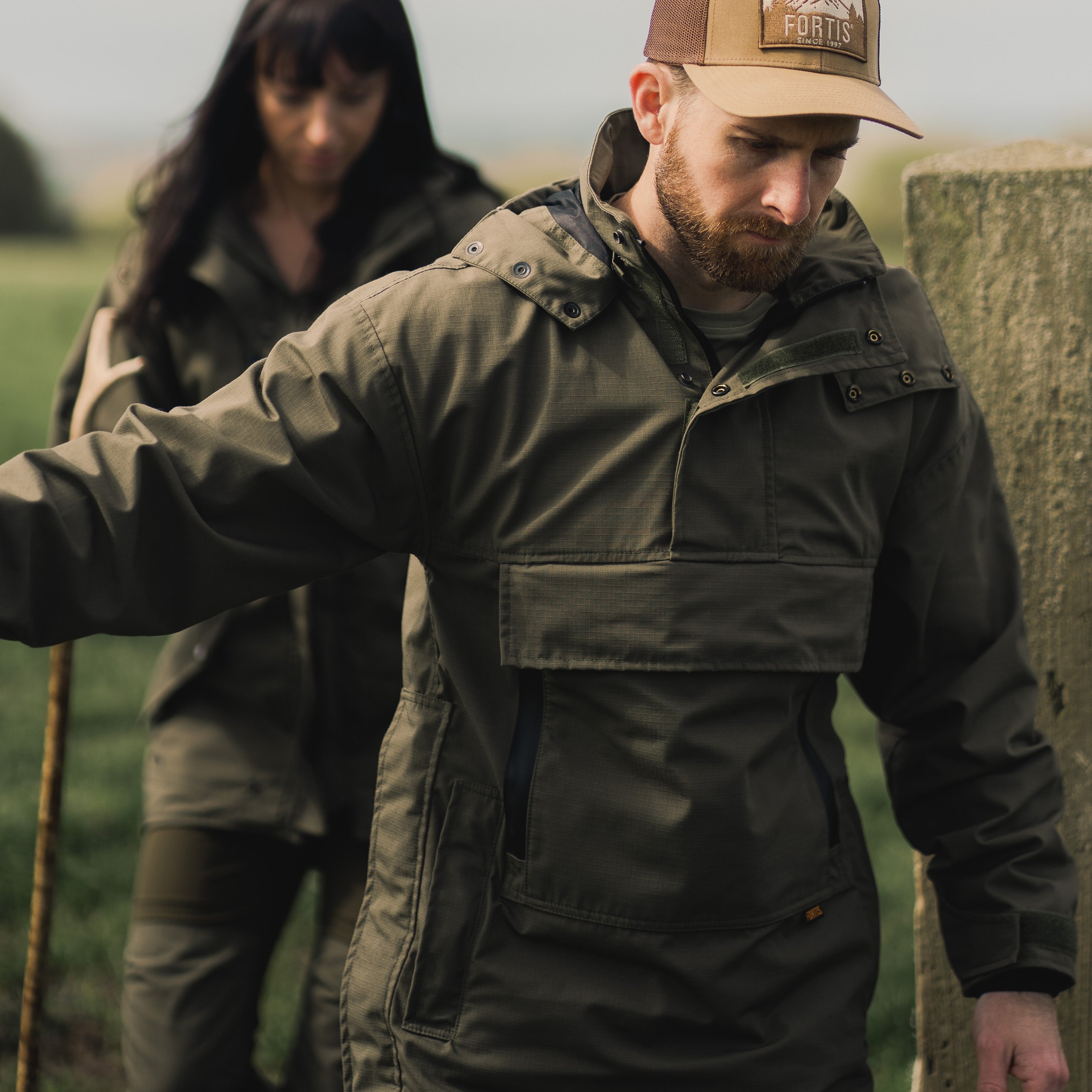 Unisex Recon Smock Olive Green