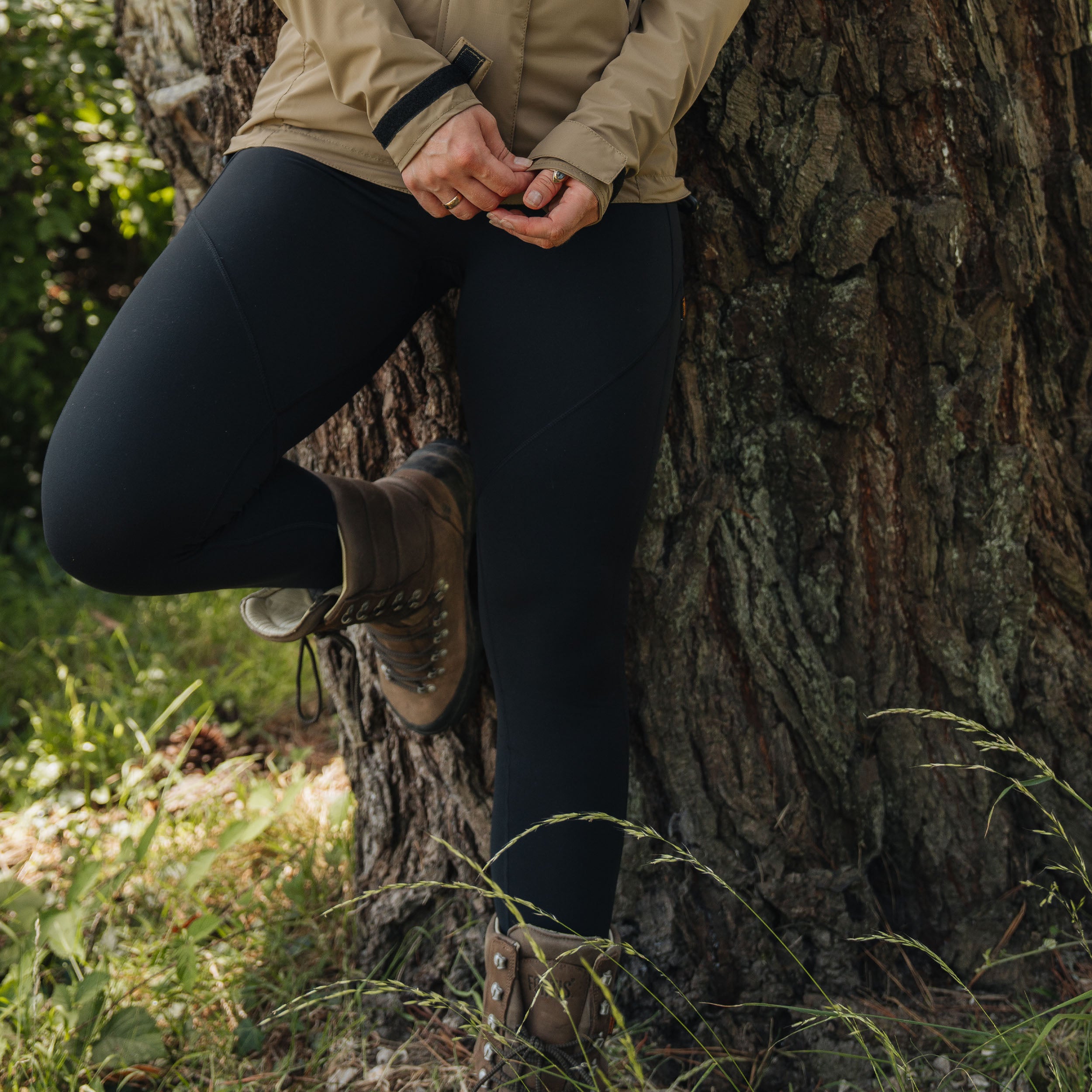 Womens Apex Outdoor Leggings Black