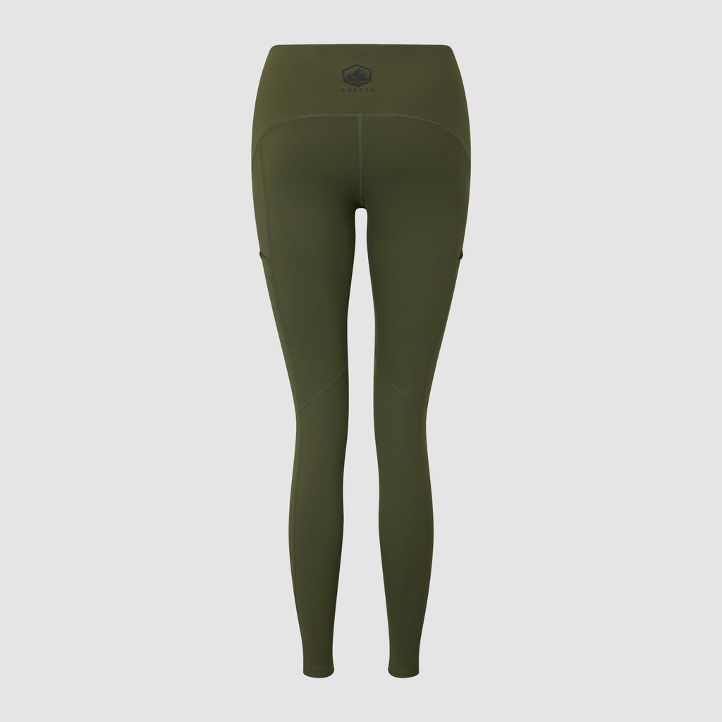 Womens Apex Outdoor Leggings Green