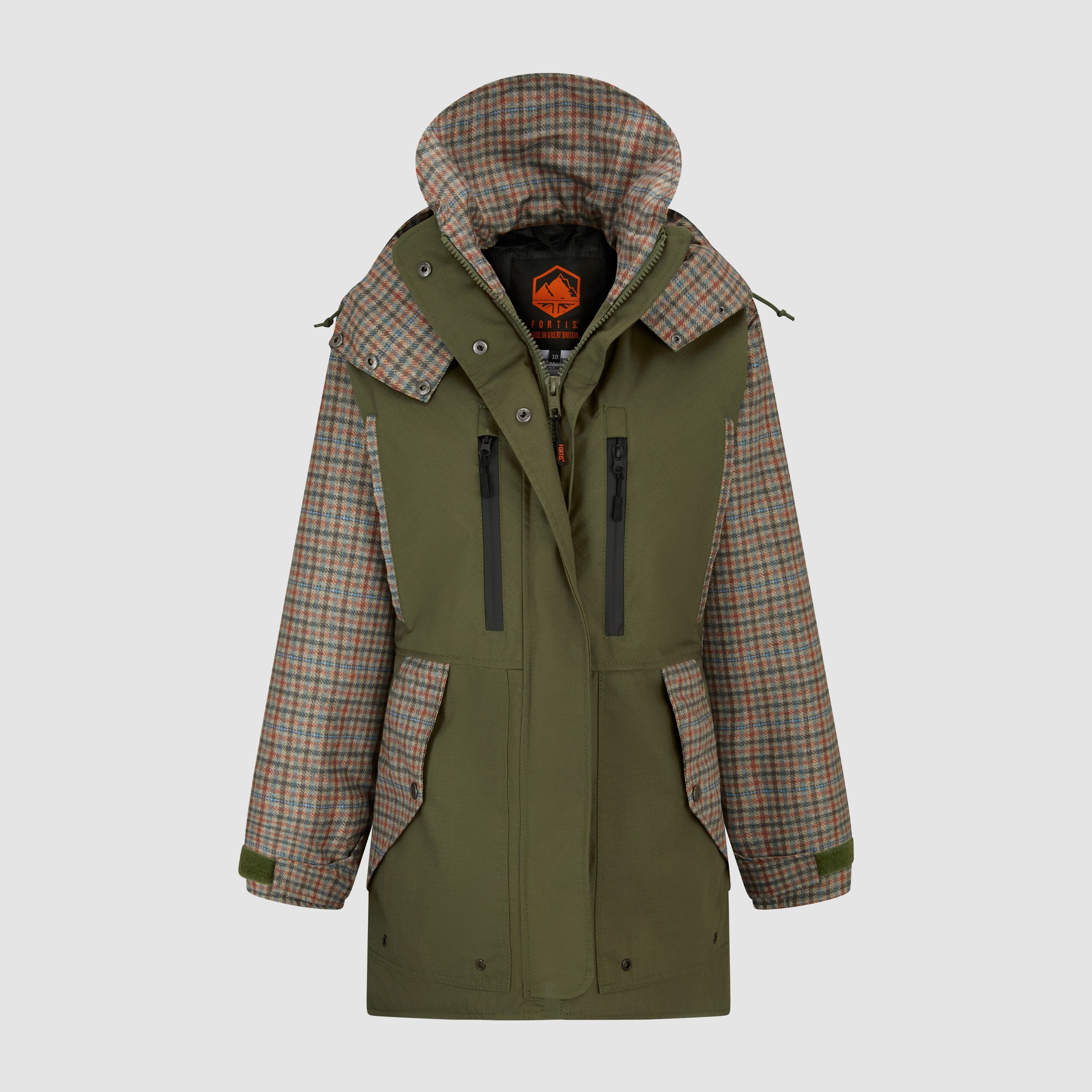 Womens Classic Field Jacket Olive Green – Fortis Clothing Ltd