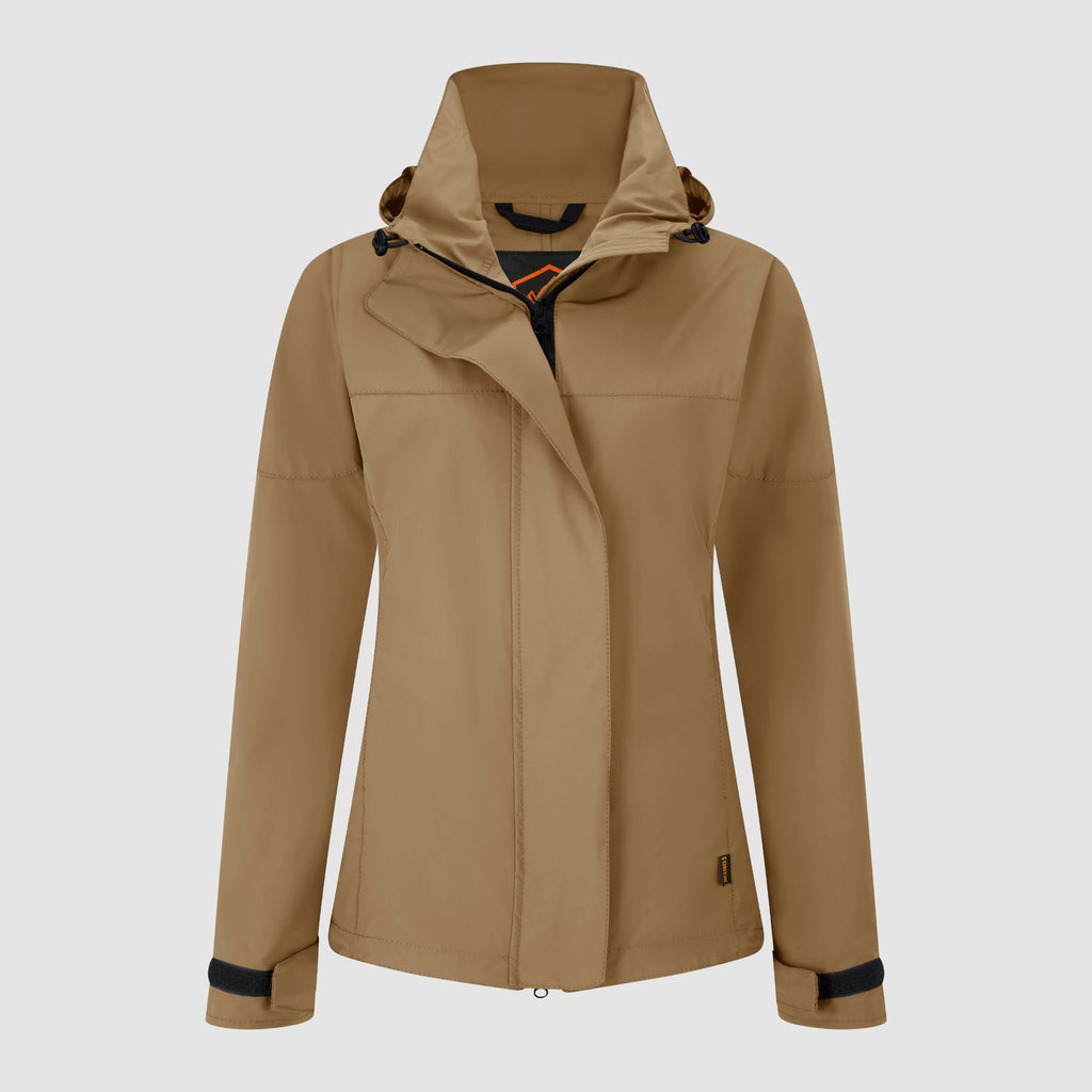 Womens Stowaway Jacket Coyote