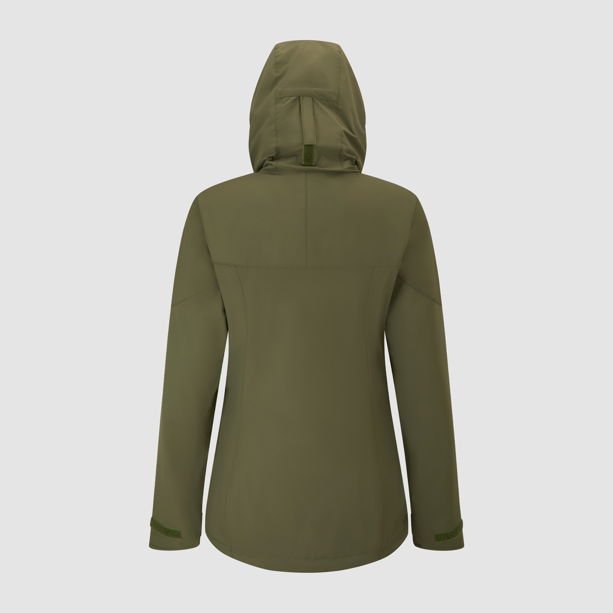 Womens Stowaway Jacket Olive Green