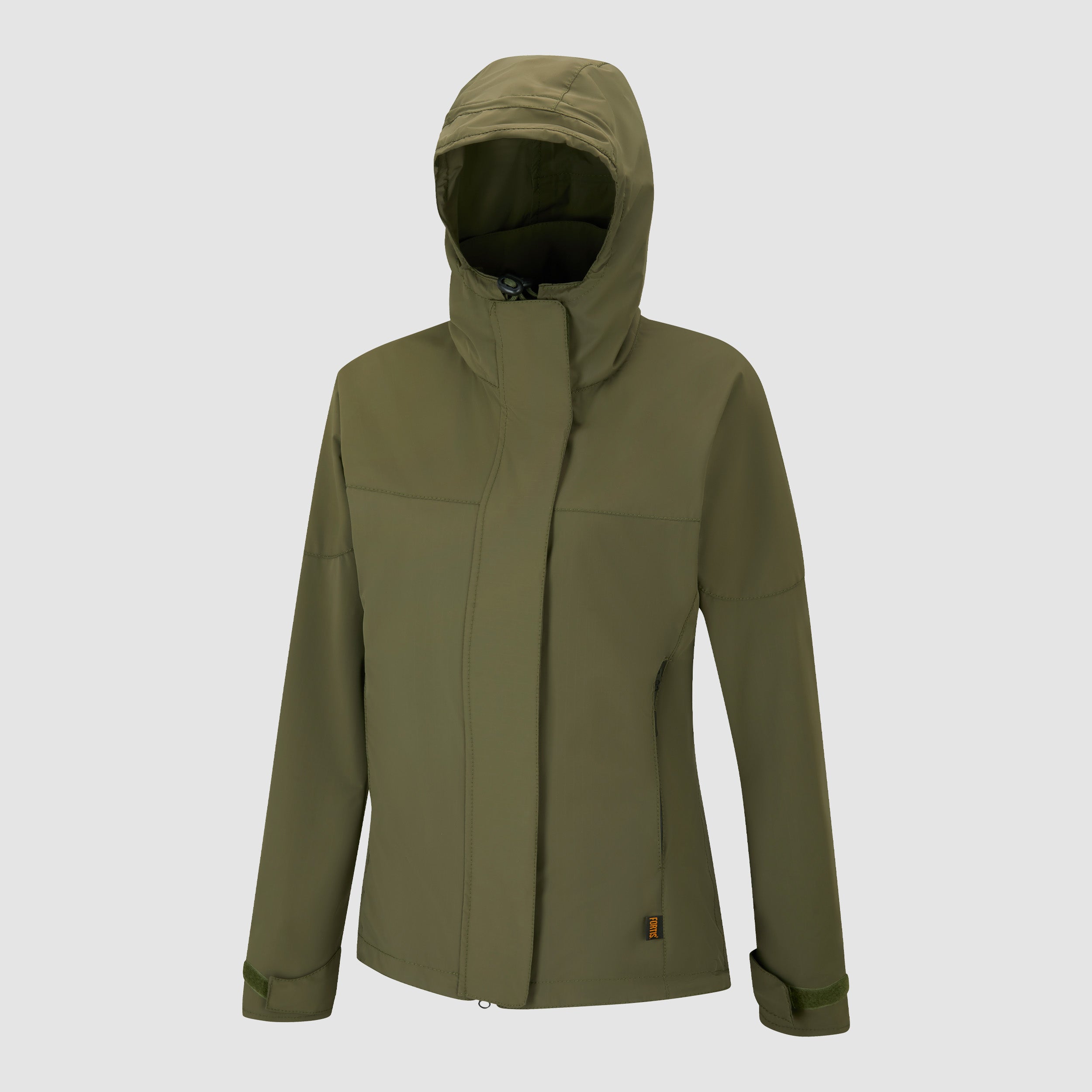Womens Stowaway Jacket Olive Green