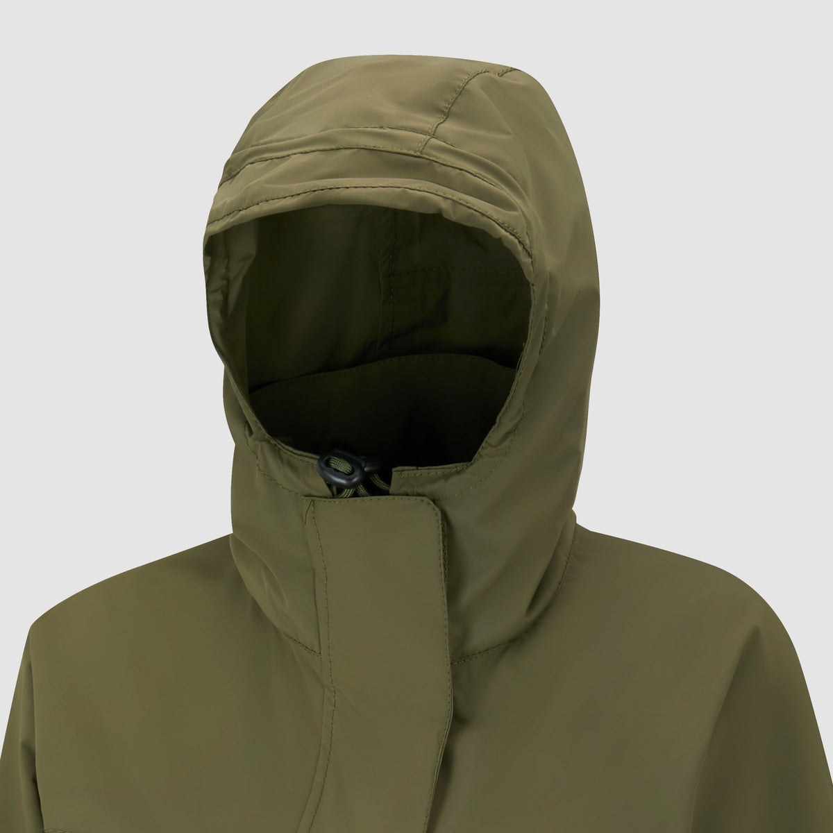 Womens Stowaway Jacket Olive Green