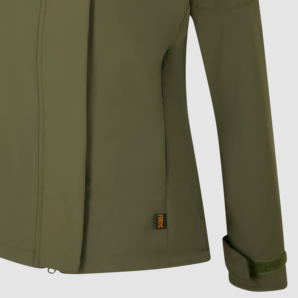 Womens Stowaway Jacket Olive Green