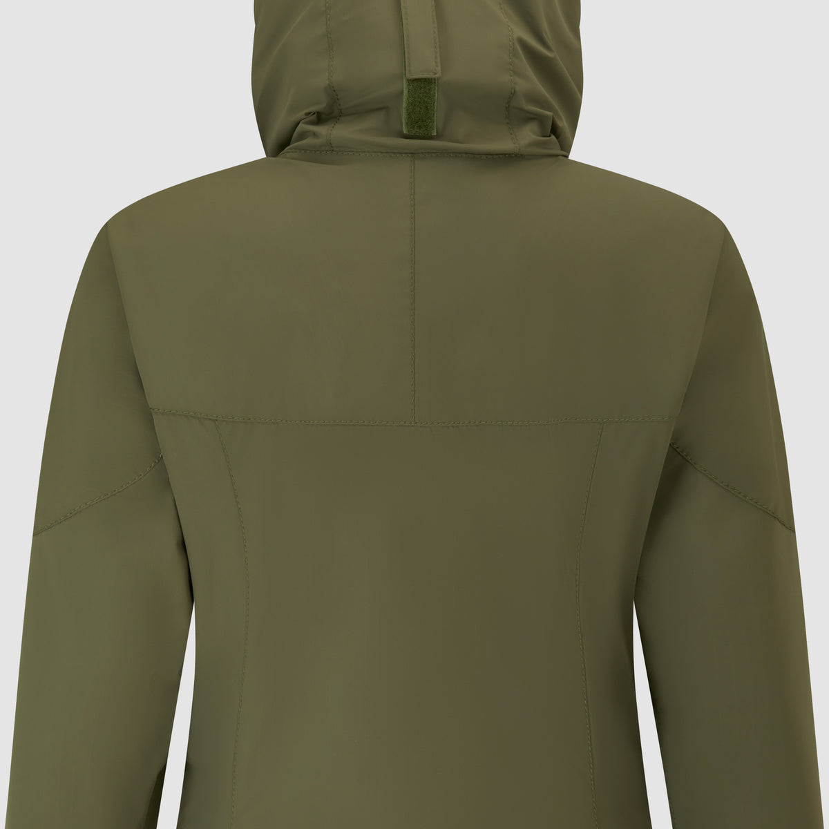 Womens Stowaway Jacket Olive Green