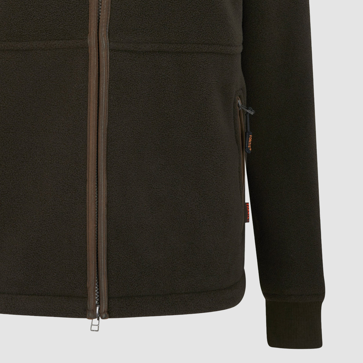Womens Green Opus Fleece Jacket