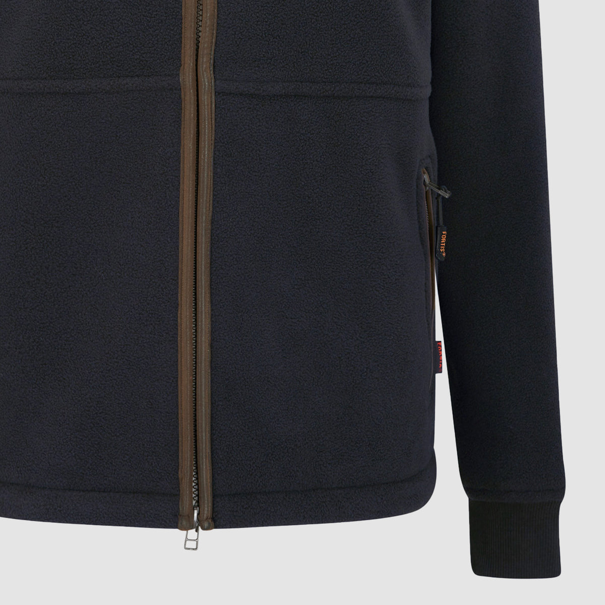 Womens Navy Opus Fleece Jacket