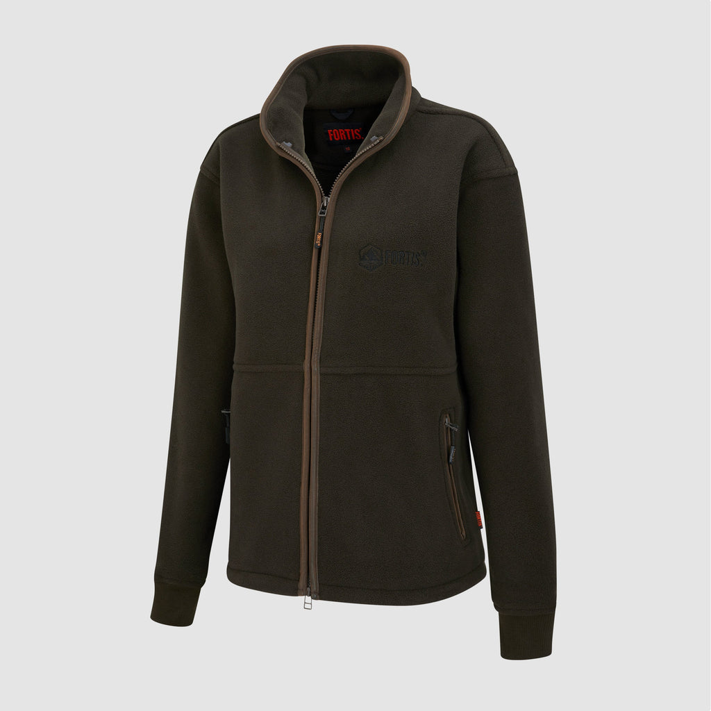 Womens Green Opus Fleece Jacket
