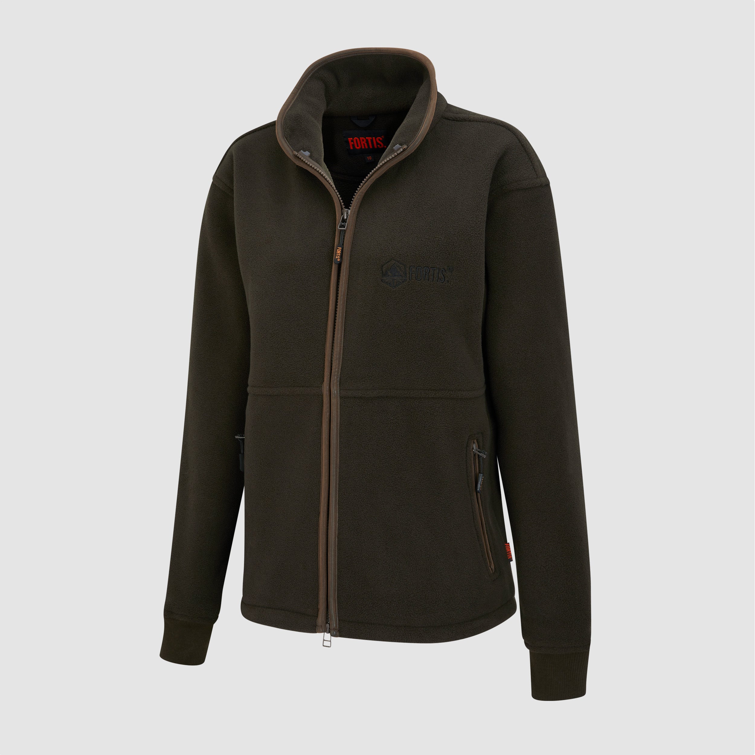 Womens Green Opus Fleece Jacket