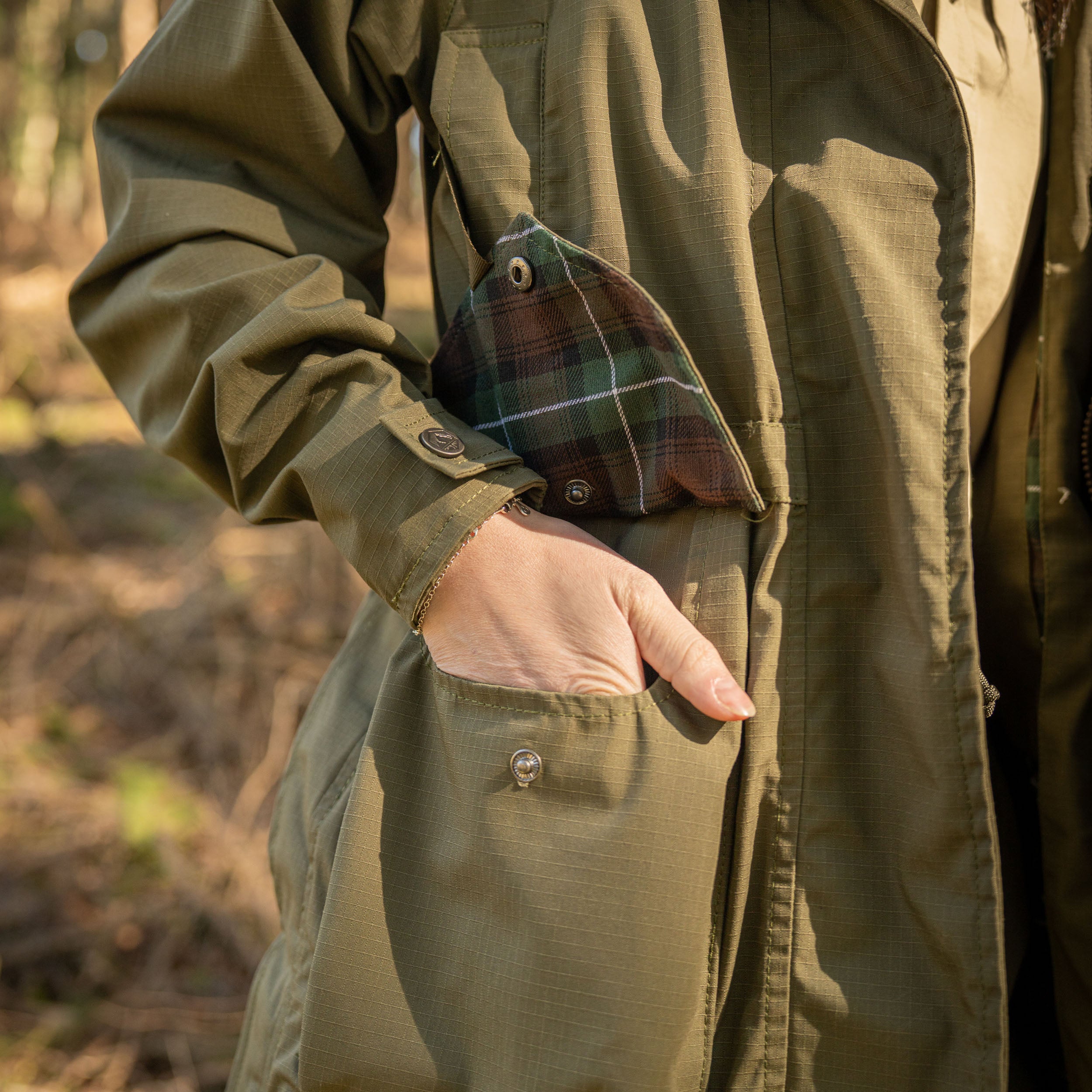 Womens Highland Coat Coyote